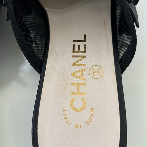 Authentic Chanel  mules - Picture 10 of 17